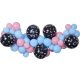 Boy or Girl He or She balloon garland set 65 pcs