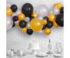 Baby Silver-Gold-Black Colorful balloon, balloon garland set 65 pcs