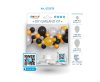 Baby Silver-Gold-Black Colorful balloon, balloon garland set 65 pcs