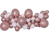 Colour Rose Gold balloon, balloon garland set 65 pieces