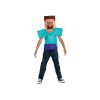 Minecraft Steve Essential costume ages 7-8