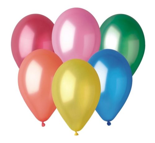 Colour Metal Multicolour, balloon, 100 pcs 10 inch (26 cm)