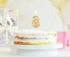 Number Gold Gold Glitter 8 Number Candle, Cake Candle