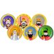 Party Royal Kings paper plates 6 pcs 18 cm