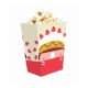 Indian Party paper popcorn box 19 cm 4 pcs