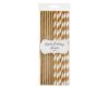 Colour Rose Gold paper straw 24 pcs