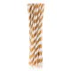 Colour Rose Gold paper straw 24 pcs