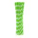 Colour Green Polka Dots Green Paper Straw, Pack of 24