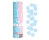 Wedding Boy or Girl confetti shooter 15 cm with blue confetti