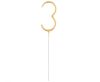 Number Gold Gold Number 3 Sparkler 17 cm