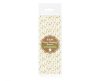 Colour Gold Stars Gold Paper Straw - Pack of 12