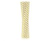 Colour Gold Heart Gold Heart Paper Straw Pack of 12