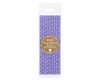 Colour Purple Dots Purple Paper Straw Set of 12