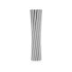 Colour Grey Gray paper straw set of 12