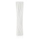 Colour White White paper straw 12 pcs