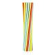 Colour Pastel paper straw 12 pcs