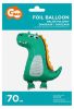 Dinosaur Green foil balloon 70 cm