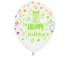 Happy Birthday Happy Birthday Colorful Balloon, 5 pcs 12 inch (30cm)