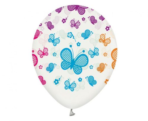 Butterfly Butterflies Balloon, 5 pcs 12 inch (30 cm)