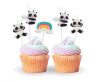 Animals Cute Panda cake candle, candle set 5 pcs