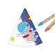 Space Universe, colorable party hat, 6 pcs