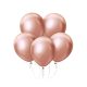 Colour Platinum Rose Gold balloon, 7 pcs 12 inch (30 cm)