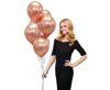 Colour Platinum Rose Gold balloon, 7 pcs 12 inch (30 cm)