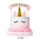 Unicorn Star cake decoration