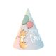 Fox Fox Happy Birthday party hat, 6 pcs