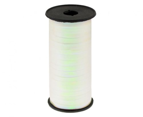 Colour Iridescent White tying ribbon 92 m