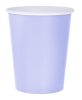 Colour Solid Lavender Purple Paper Cup 14 pcs 270 ml