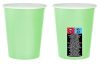 Colour Solid Mint Green Paper Cup, Pack of 14, 270 ml