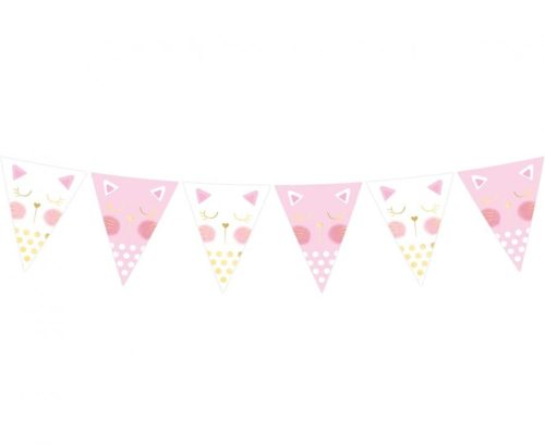 Cat Sleepy flag garland 200 cm