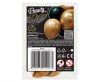 Colour B&C Black-Gold balloon, 5 pcs 12 inch (30 cm)