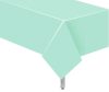 Colour Mint Mint Green Paper Tablecloth 132x183 cm