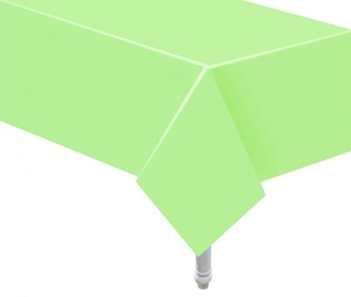 Colour Light Green Green Paper Tablecloth 132x183 cm