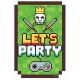 Gamer Game On Game Party Invitation 6 pcs