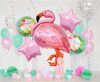 Animals Pink Flamingo Foil Balloon Set of 5