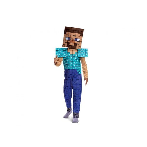 Minecraft Steve Plus costume 4-6 years