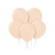 Colour Pastel Nude Beige Balloon, 10 pcs 12 inch (30 cm)