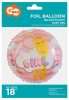 Happy Birthday Baby Girl Foil Balloon 36 cm