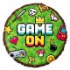 Gamer Game On Toy foil balloon 45 cm