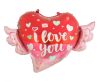 Love I love You Wings foil balloon 68 cm