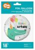 Happy Birthday Crocodile Crocodile Happy Birthday foil balloon 36 cm