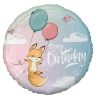 Happy Birthday Fox Fox Happy Birthday foil balloon 36 cm