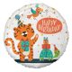 Happy Birthday Tiger Tiger Happy Birthday foil balloon 36 cm