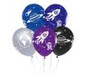 Space Universe, balloon, 5 pack 12 inch (30 cm)