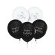 Happy Birthday Happy Birthday Black balloon, 5 pcs 12 inch (30cm)