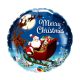 Christmas Merry Christmas Santa, foil balloon 46 cm