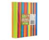 Colour Rainbow Colours, paper straw pack of 200